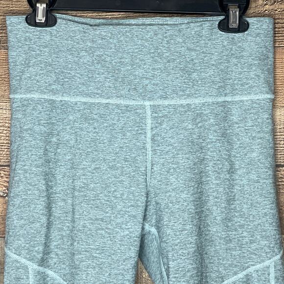 Joy Lab High Rise Marled Light Blue Leggings Size Large - Picture 2 of 10